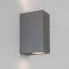 Chios 150 IP44 Exterior Up and Down Wall Light in Grey