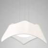 Maui Large LED Pendant Light in Gloss White