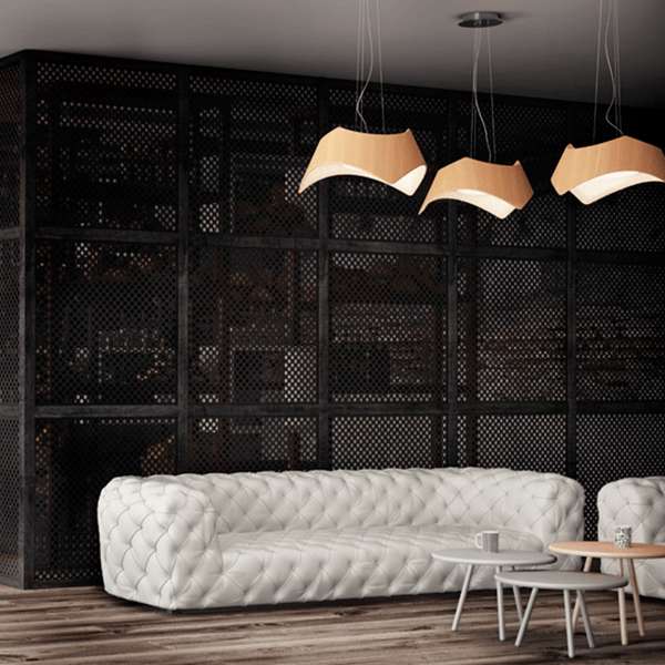 Maui Large LED Pendant Light in Beech