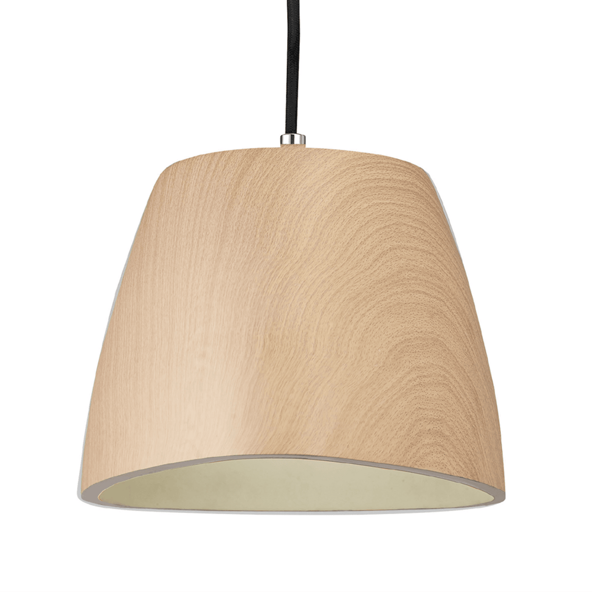 Triangle 220 Small Pendant Light in Beech