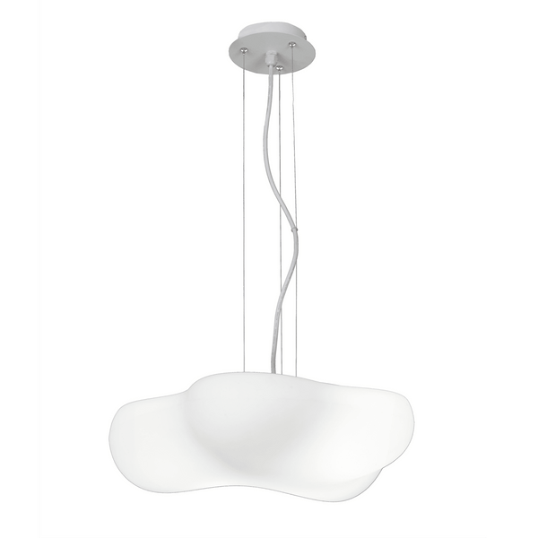 Eos 4 Light Indoor/Outdoor IP44 Pendant Light in White