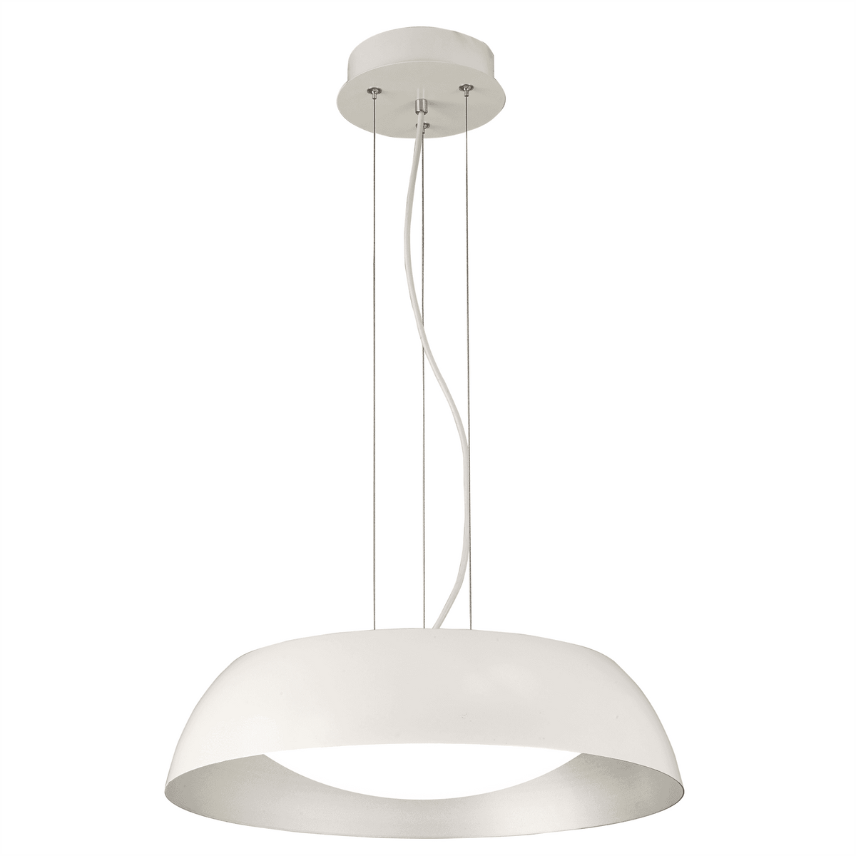 Argenta 450 LED Pendant Light in White