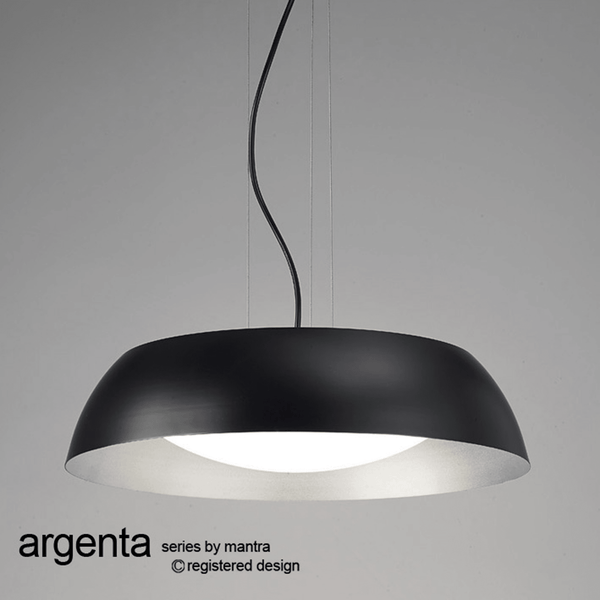 Argenta 450 LED Pendant Light in Black