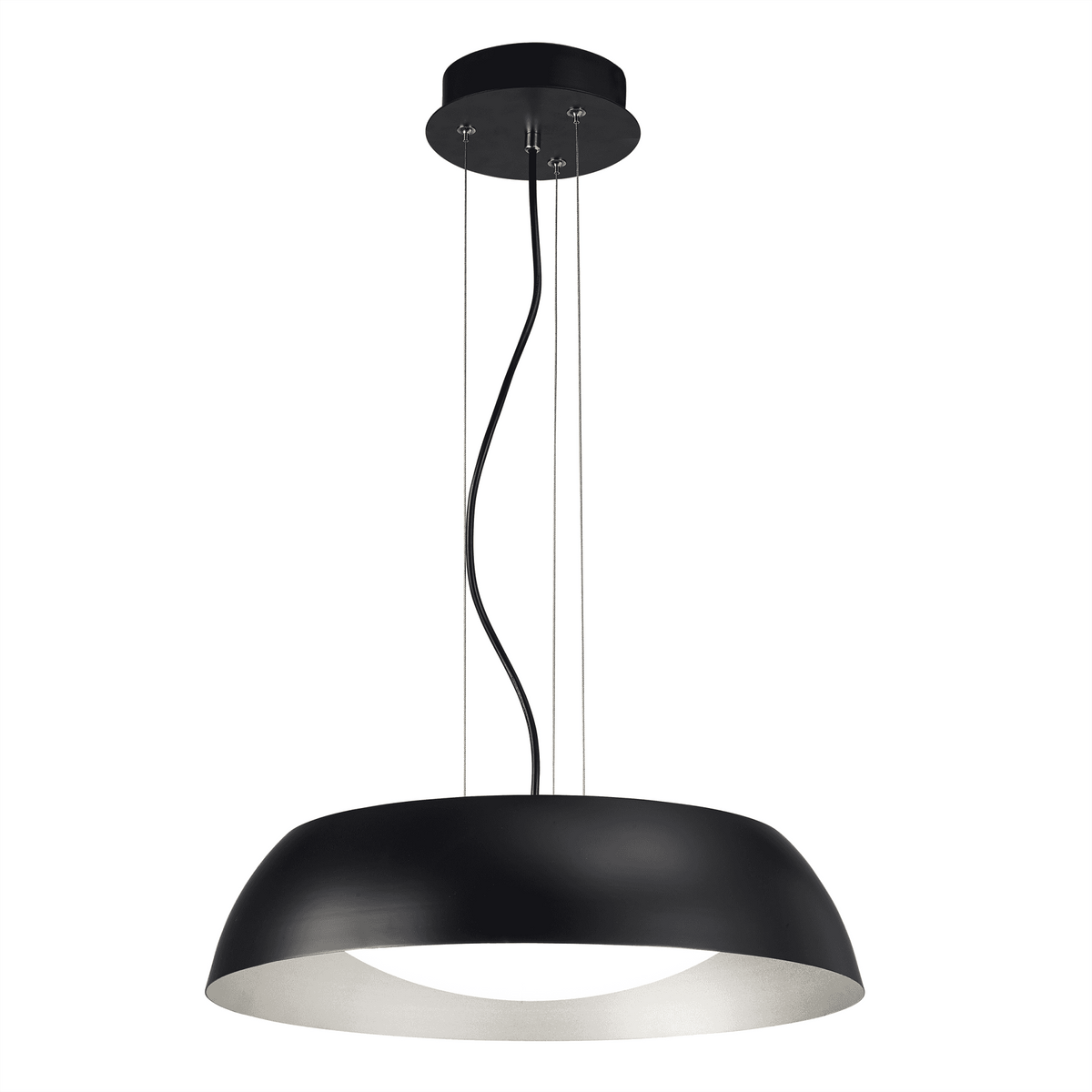 Argenta 450 LED Pendant Light in Black