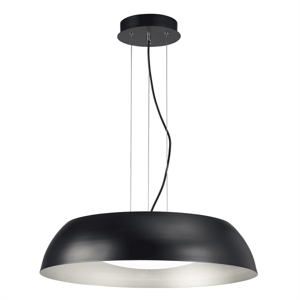 Argenta 600 Large LED Pendant Light in Black