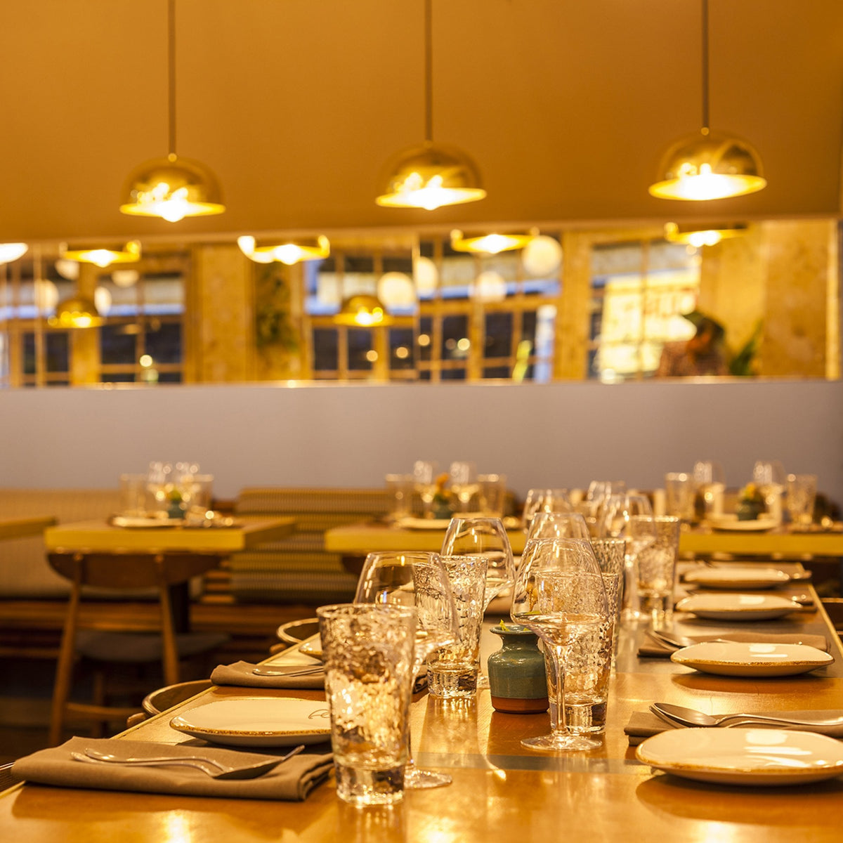 Maua 30cm E27 Pendant Light in Polished Brass