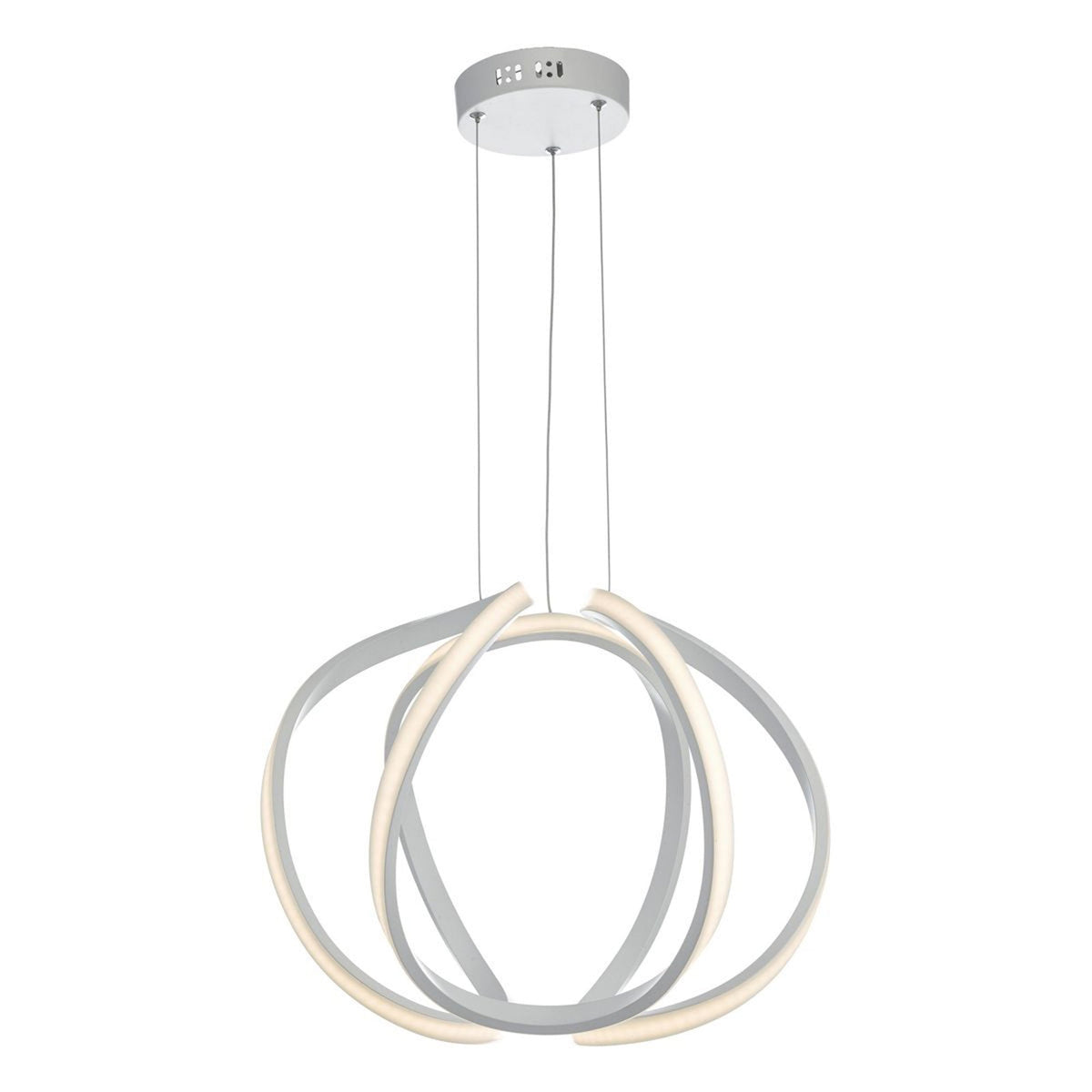 Alonsa LED Pendant Small in White