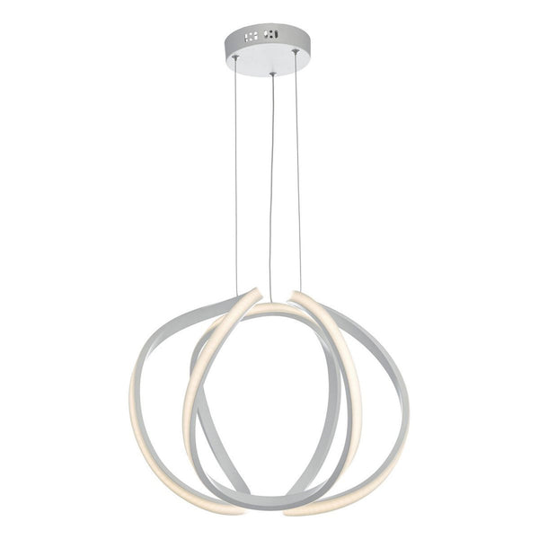 Alonsa LED Pendant Small in White