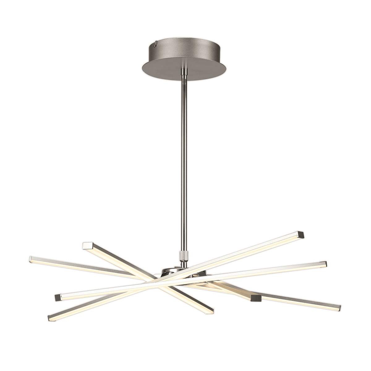 Star 69 Medium LED Dimmable Pendant Light In Chrome