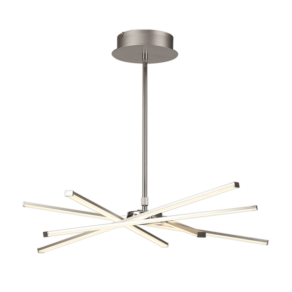 Star 69 Medium LED Dimmable Pendant Light In Chrome
