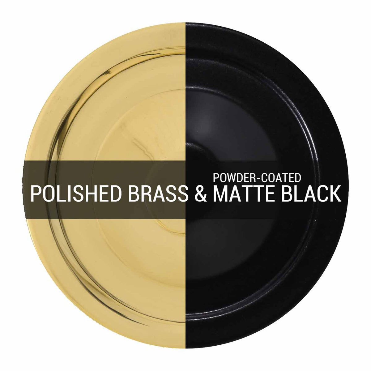 Cairo Contemporary Pendant Light Matt Black and Brass