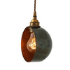 Bogota Quirky Pendant Light in Antique Brass