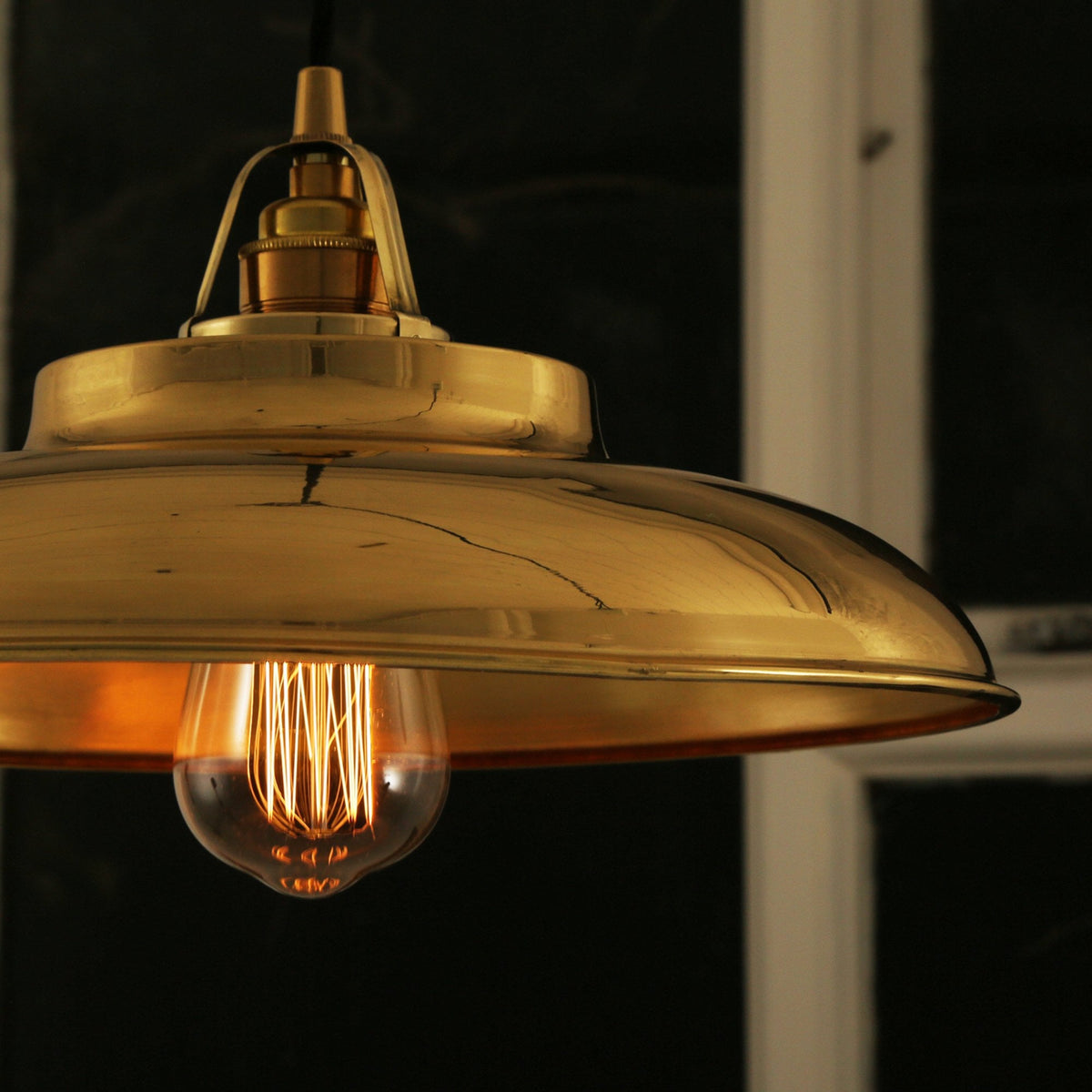 Telal Pendant Light in Polished Brass