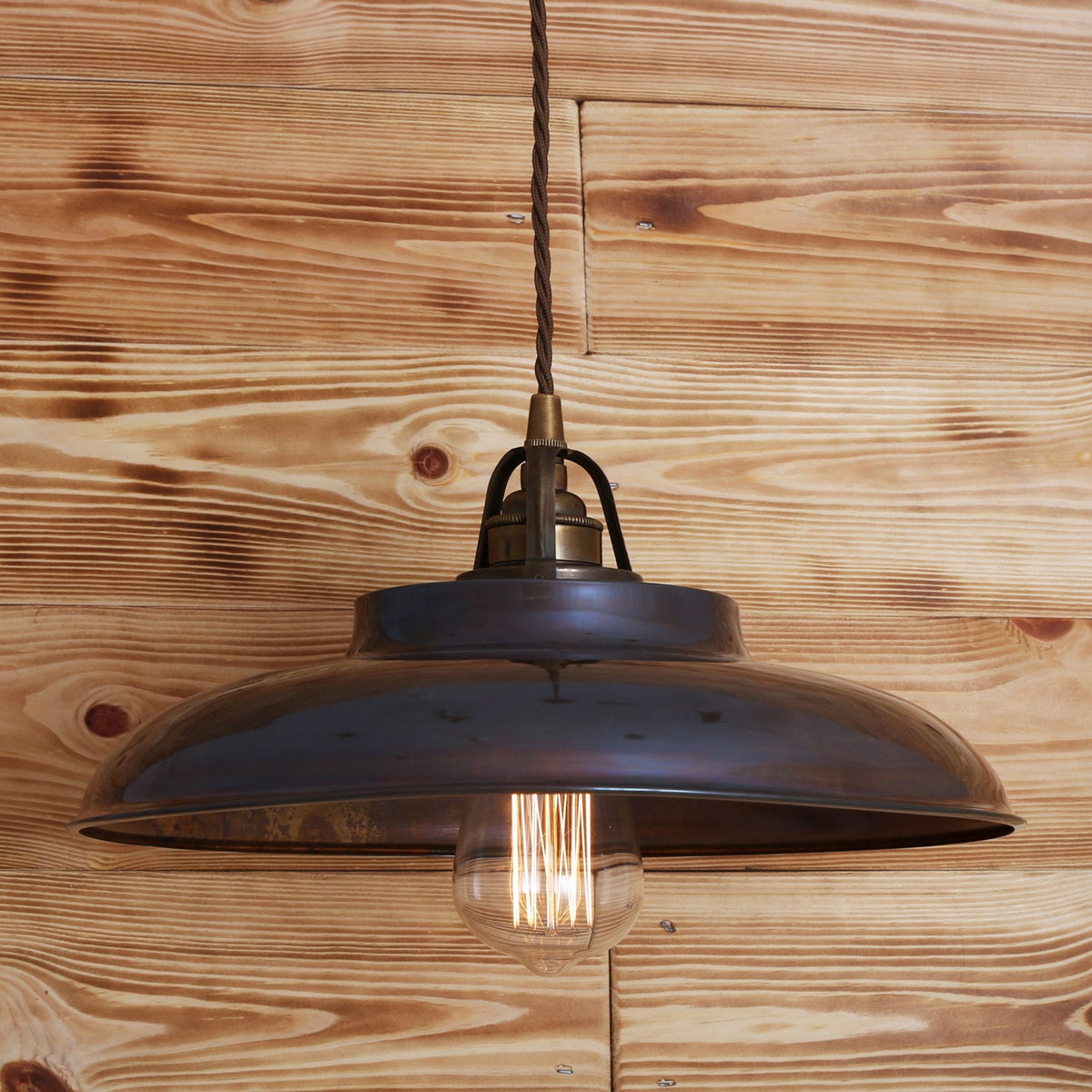 Telal Pendant Light in Antique Brass