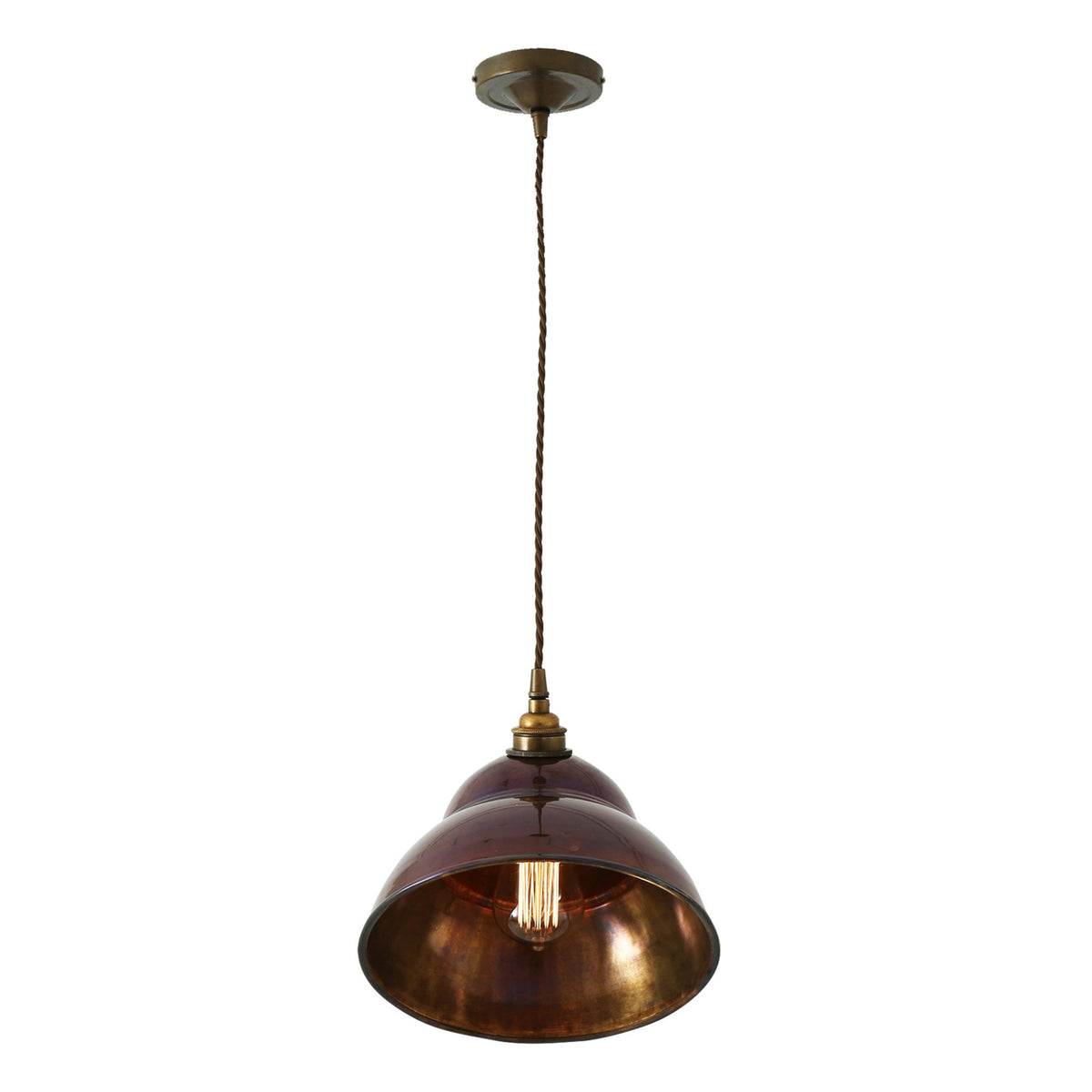 La Paz Pendant Light in Antique Brass