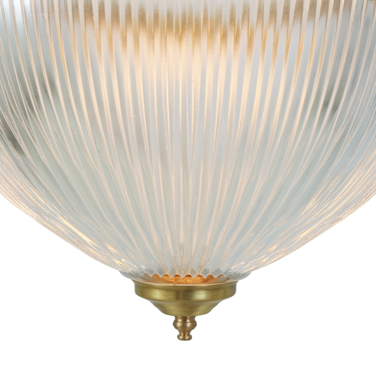 Blaenau Pendant Light in Polished Brass