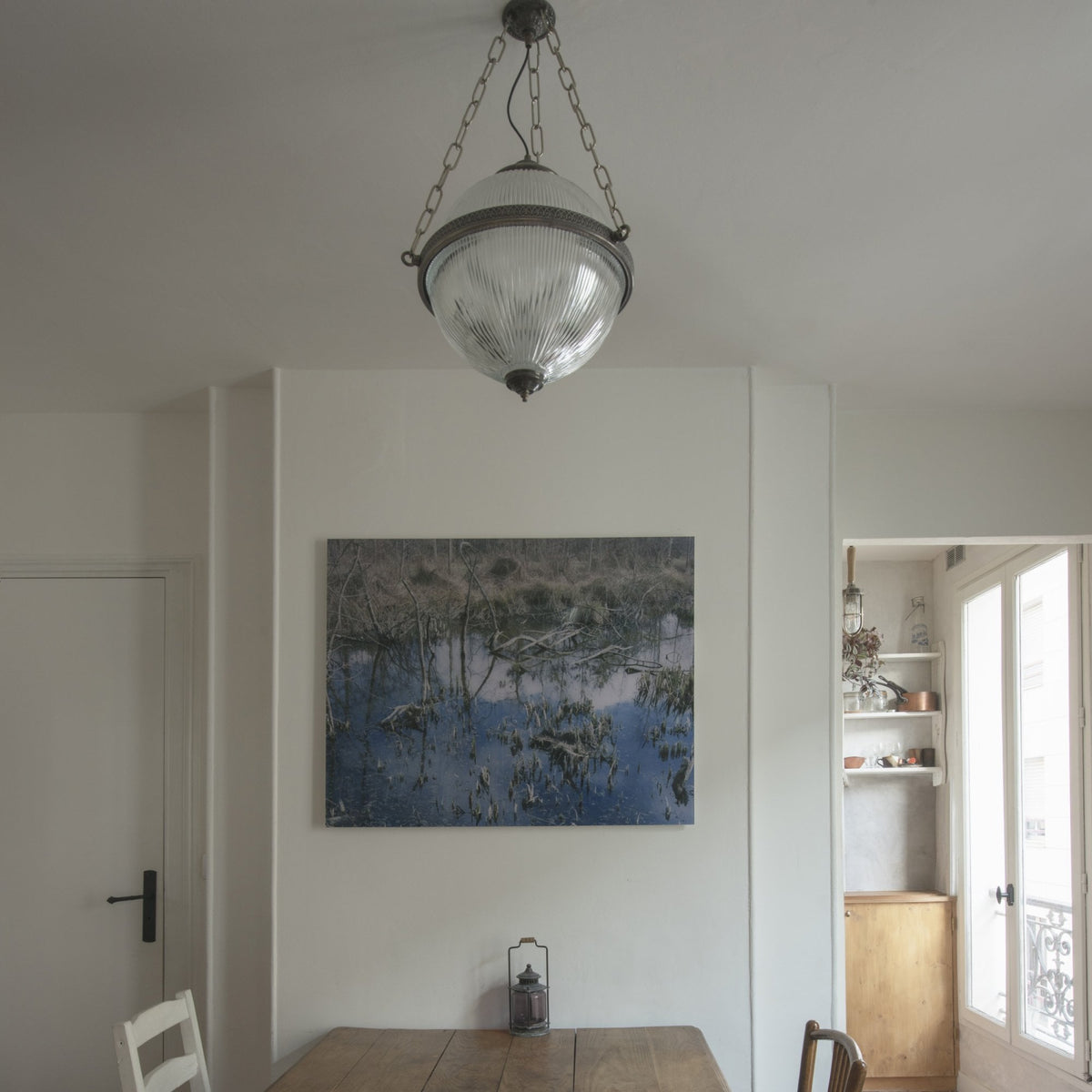 Blaenau Pendant Light in Antique Brass