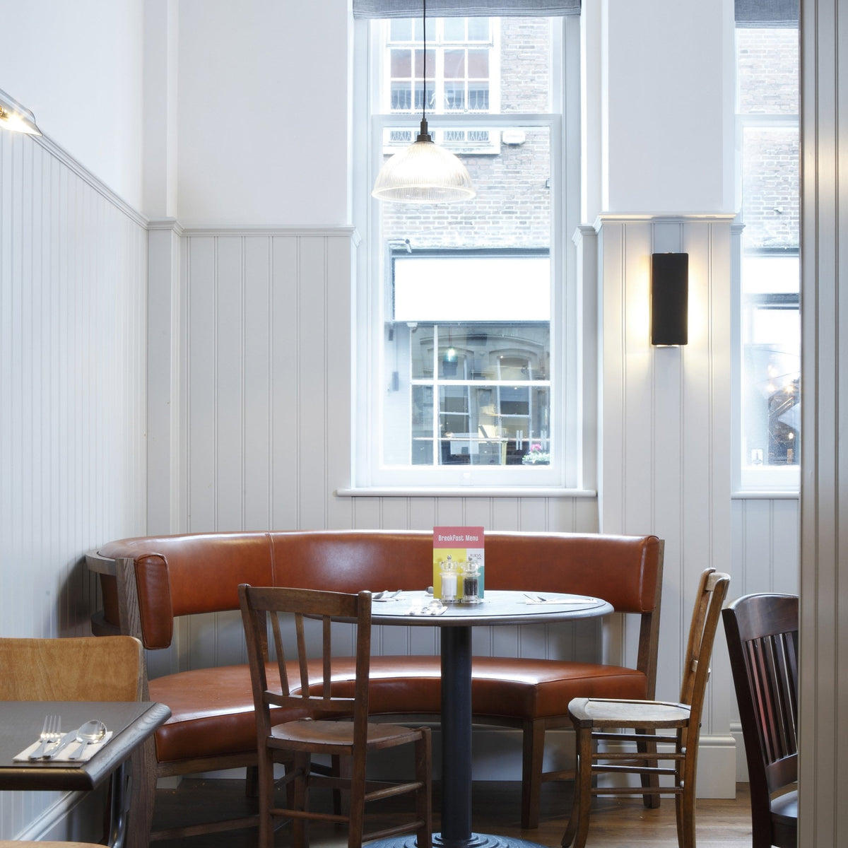 Maris IP65 Pendant Light with Antique Silver Detail