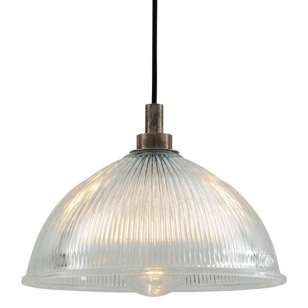 Maris IP65 Pendant Light with Antique Silver Detail