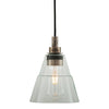 Kairi IP65 Pendant Light with Antique Silver Detail