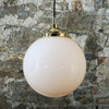 Pelagia Pendant Light IP44 35cm in Polished Brass
