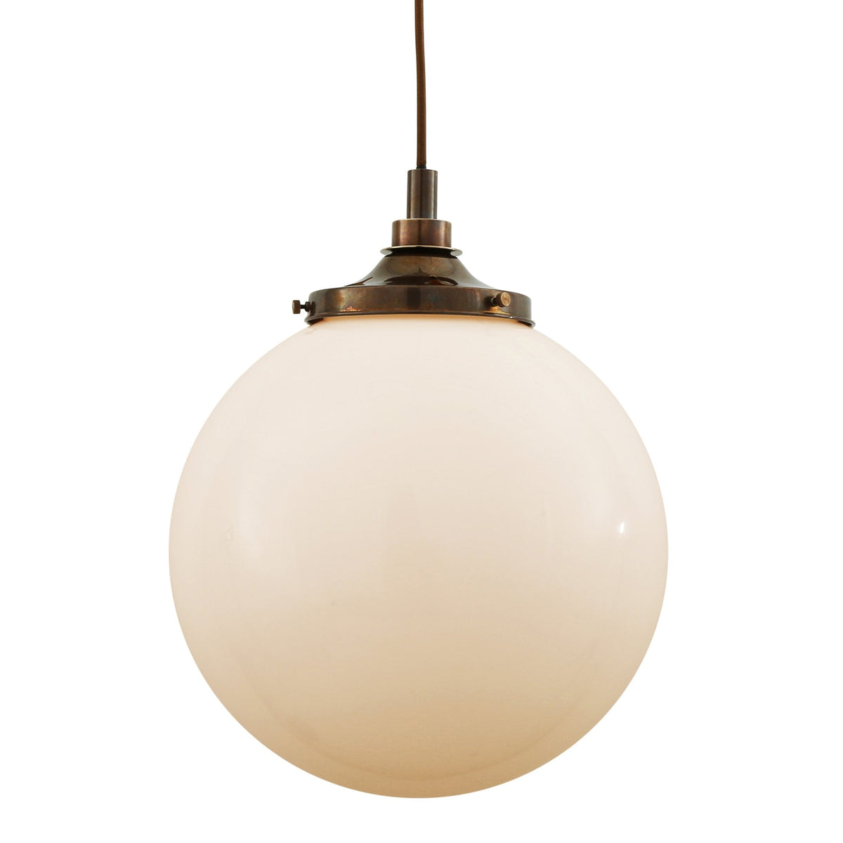 Pelagia Pendant Light IP44 35cm in Antique Brass