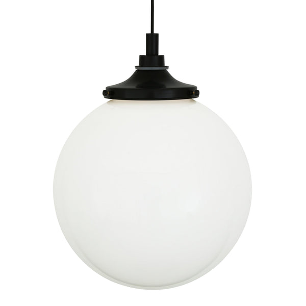 Pelagia Pendant Light IP44 35cm in Matt Black