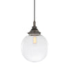 Laguna Pendant Light IP44 25cm in Antique Silver