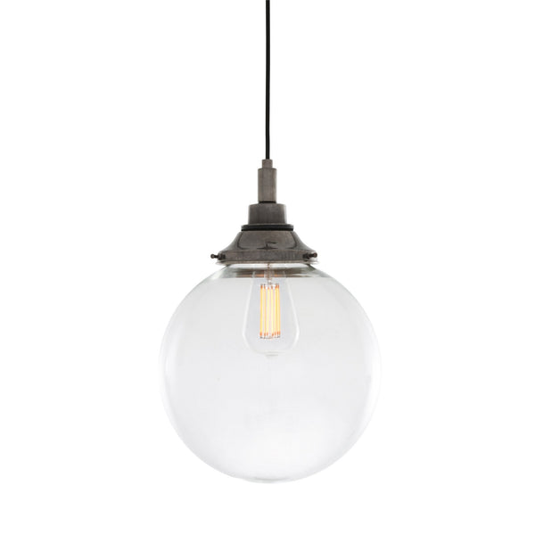 Laguna Pendant Light IP44 25cm in Antique Silver