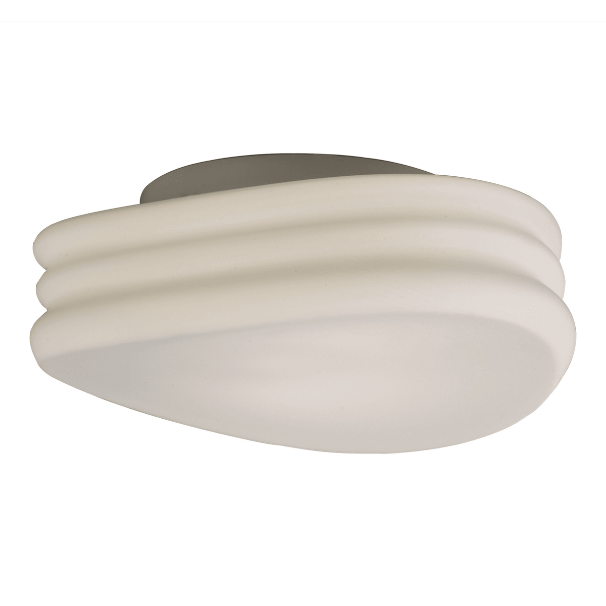Mediterraneo Medium Ceiling or Wall Light in Chrome and Frosted Glass