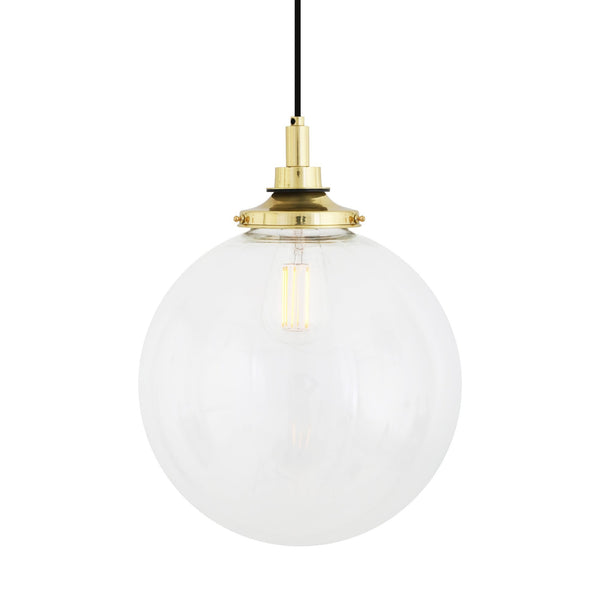 Laguna Pendant Light IP44 30cm in Polished Brass