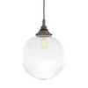 Laguna Pendant Light IP44 30cm in Antique Silver
