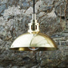 Talise 30cm IP65 Pendant Light in Polished Brass