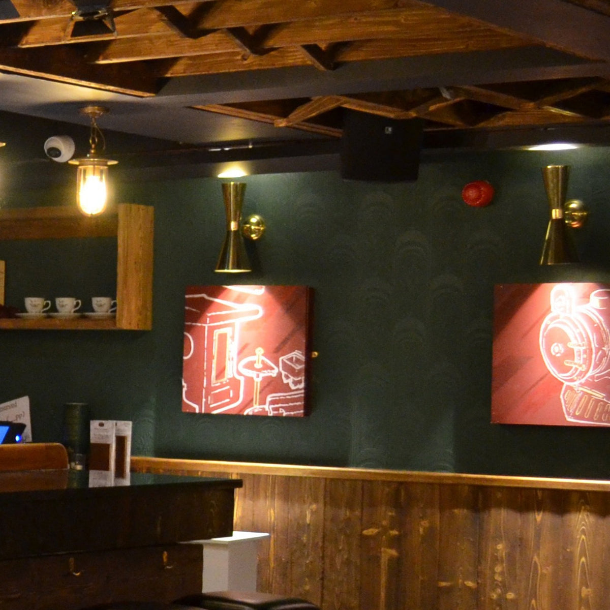 Amias Wall Light in Antique Brass