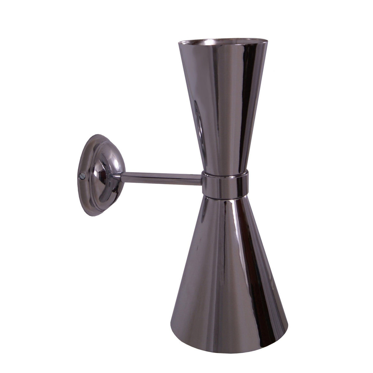 Amias Wall Light in Antique Silver