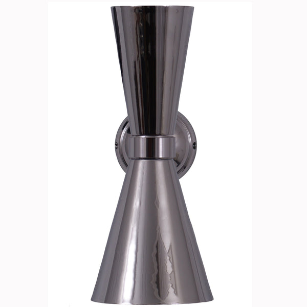 Amias Wall Light in Antique Silver