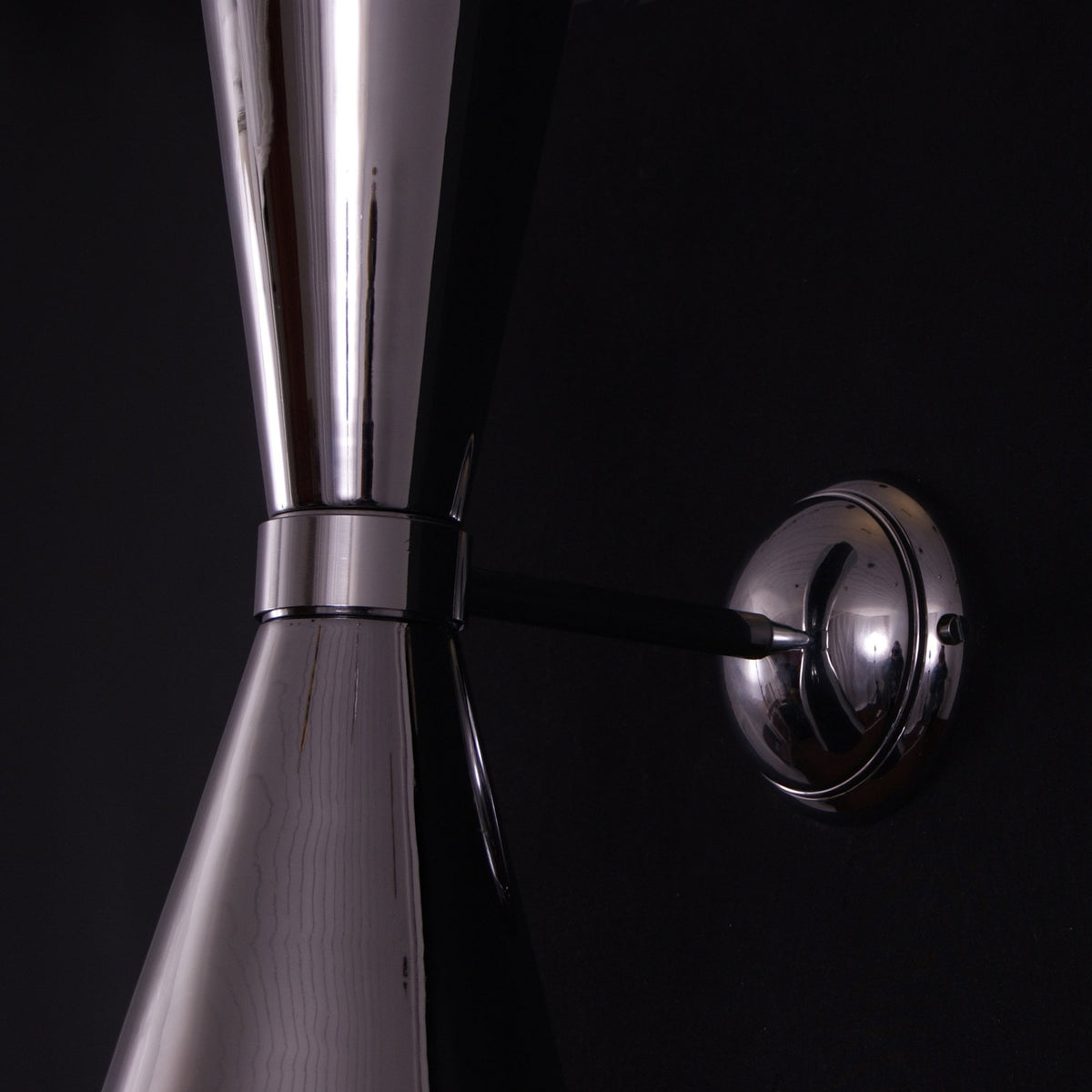 Amias Wall Light in Antique Silver