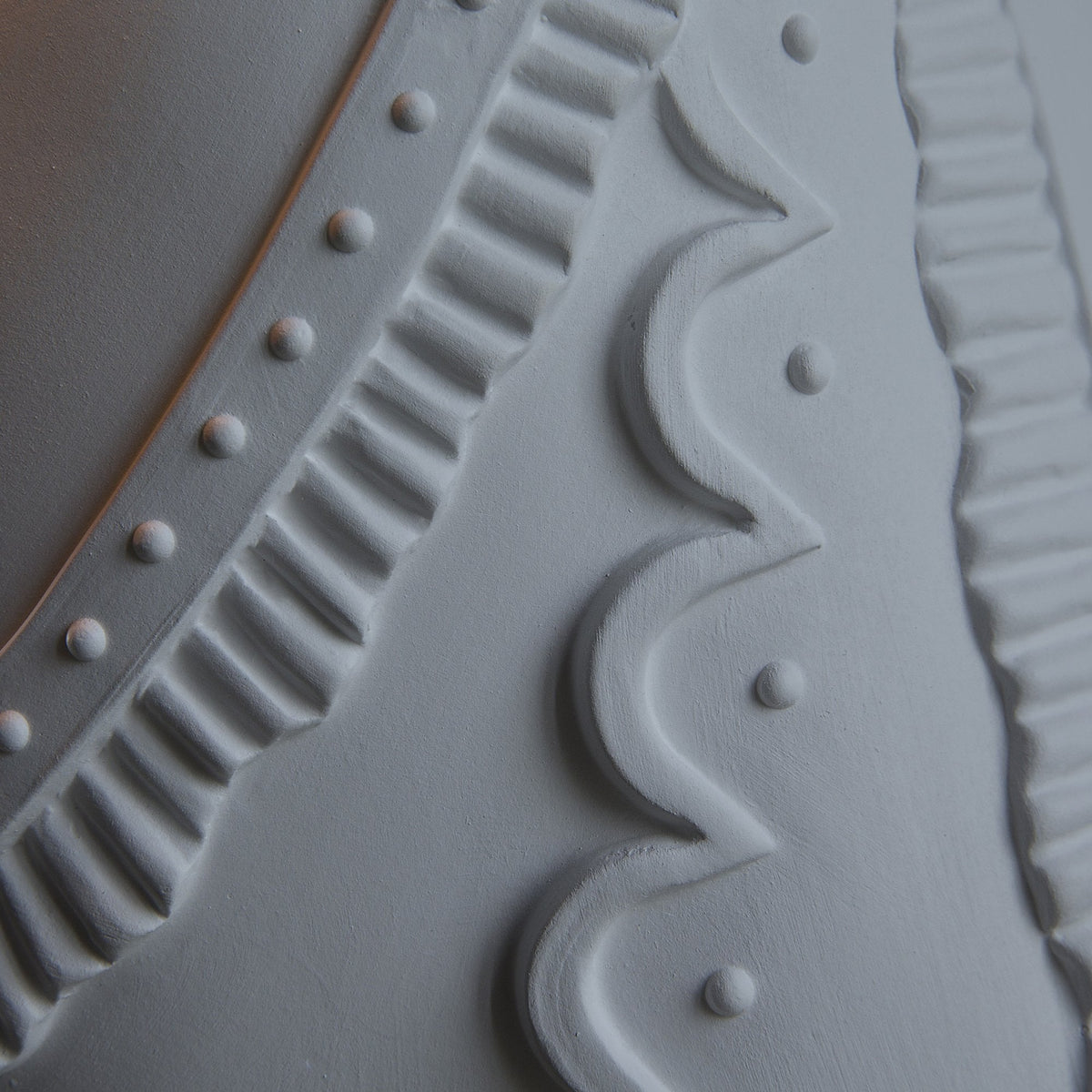 Cubano Matt White Ceramic Wall Light