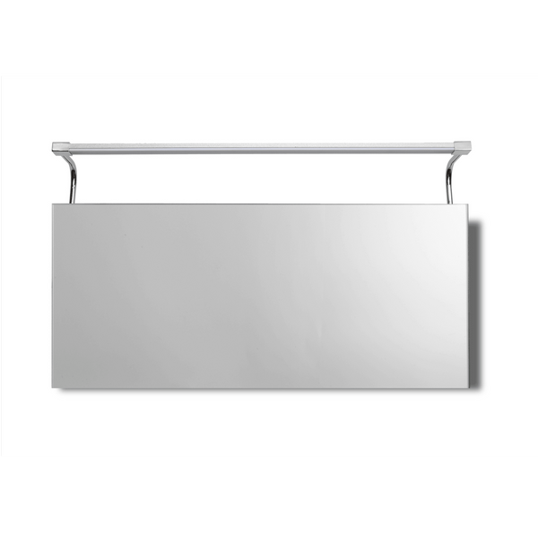 Sisley IP44 Large 10w LED Bathroom Mirror Wall Light In Chrome