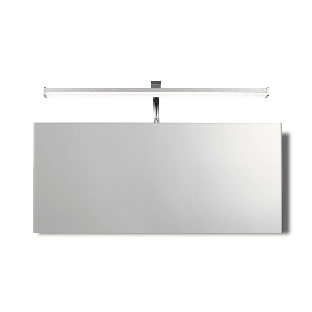 Sisley IP44 7w LED Bathroom Mirror Wall Light In Chrome