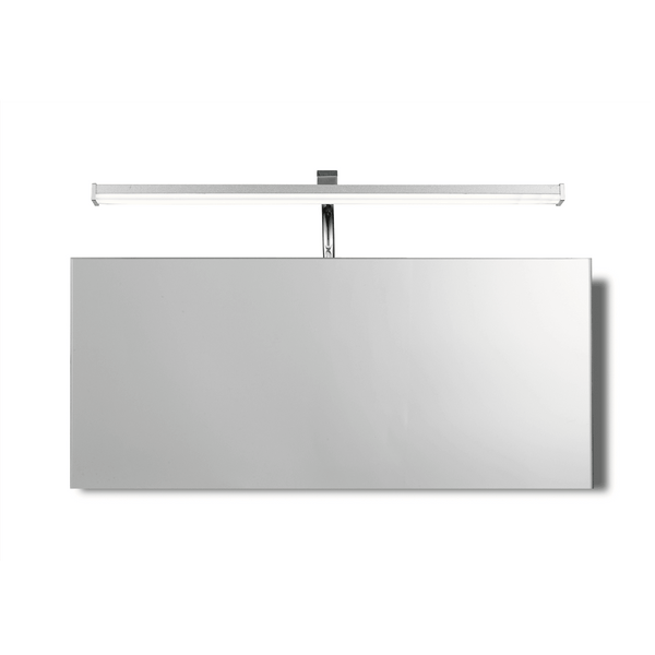 Sisley IP44 7w LED Bathroom Mirror Wall Light In Chrome