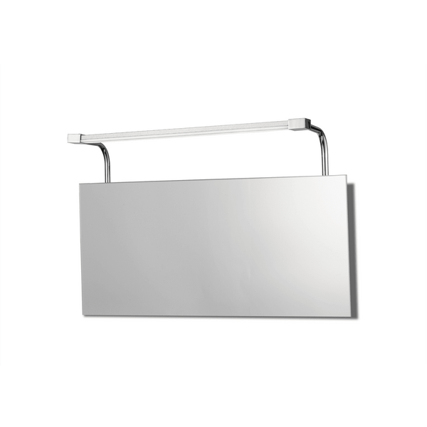 Sisley IP44 6w LED Bathroom Mirror Wall Light In Chrome