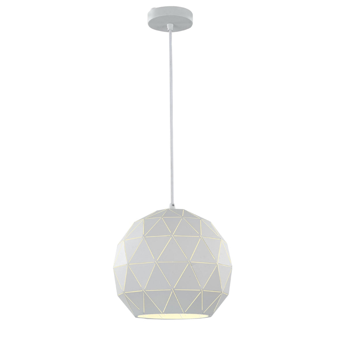 Trewey Medium Pendant Light in White