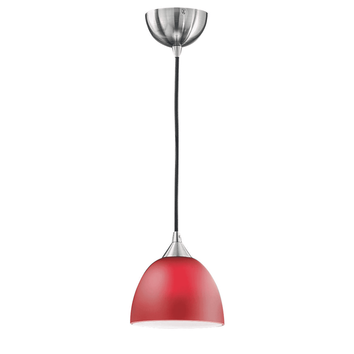 Venterdon Small Pendant with Red Glass