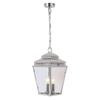 Mansion House Polished Nickel Outdoor Hanging Lantern