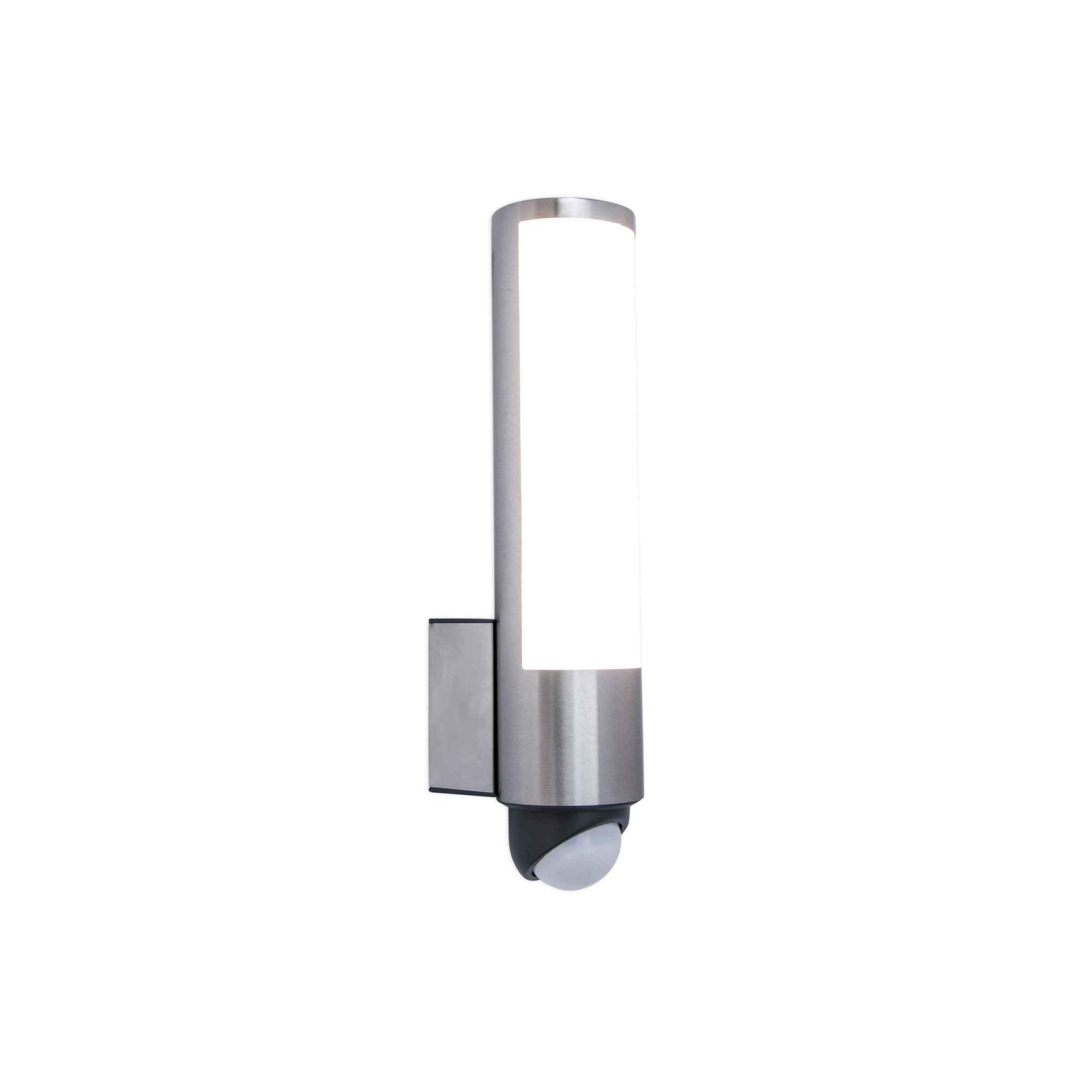 Lutec Leda Stainless Steel LED PIR Security Light | Dusk Lights – Dusk ...