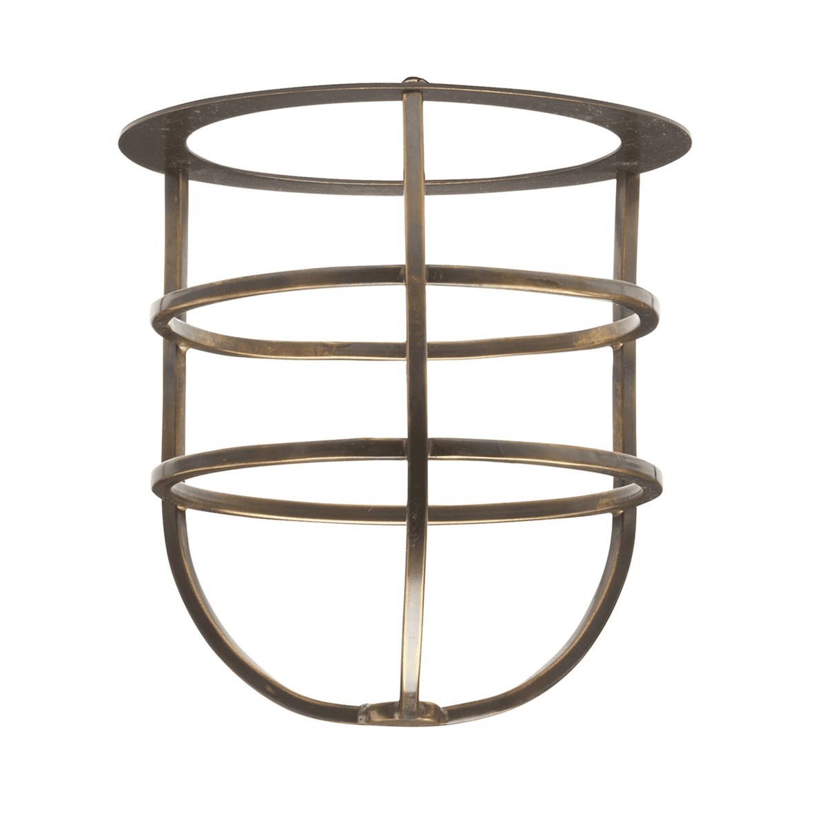 Aged Brass Cage Accessory for Sheldon and Somerton Lamps