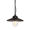 Klampenborg Outdoor Chain Lantern Pendant in Black