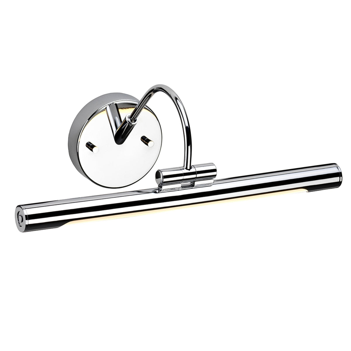 Alton Small LED Picture Light in Polished Chrome