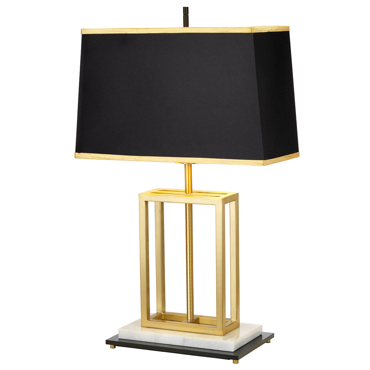 Atlas Table Lamp In Brushed Brass